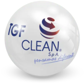 Logotipo de TGFClean, empresa de aseo
